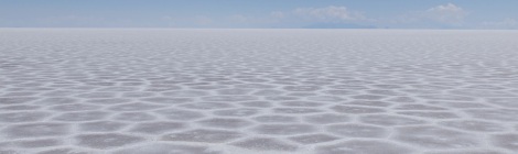 Salar de Uyuni: faszinierend, dieses gleichmäßige Muster