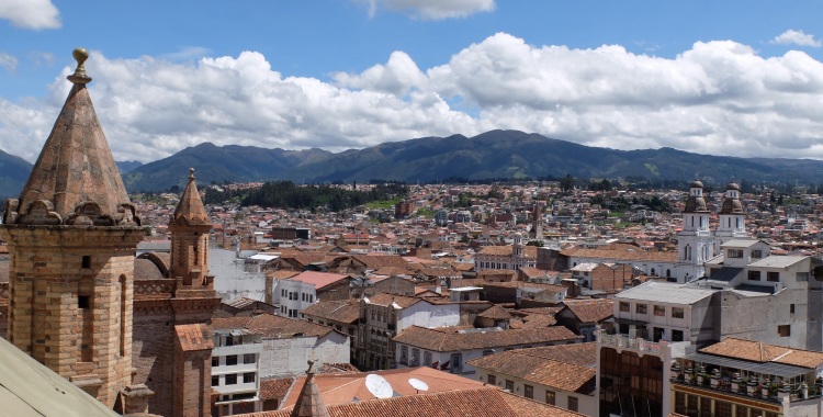 Cuenca von oben